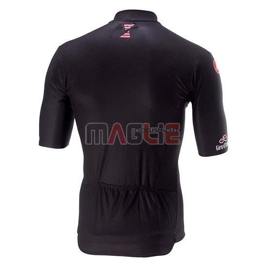 Maglia Giro d'Italia Manica Corta 2018 Nero